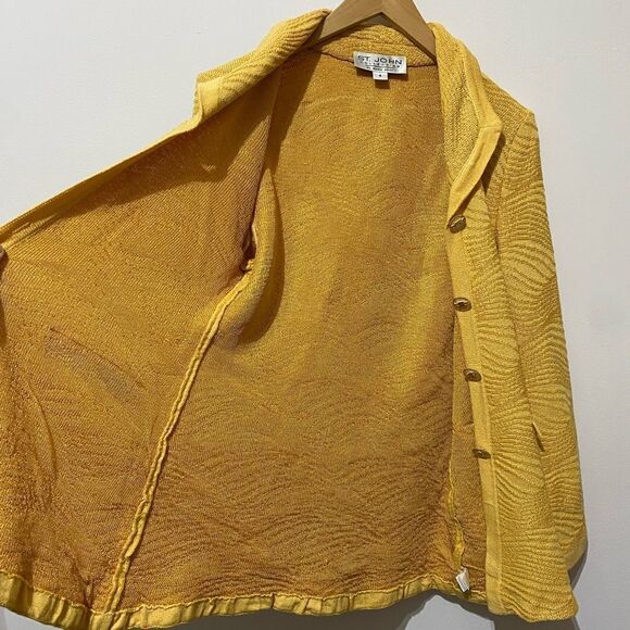 ST. JOHN Knit Cardigan Blazer Sweater - Picture 2 of 6